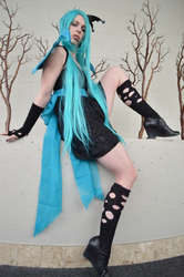 Size: 4000x6016 | Tagged: safe, artist:shelle-chii, queen chrysalis, human, g4, boots, cosplay, high heel boots, high heels, irl, irl human, photo, shoes