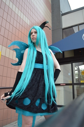 Size: 4000x6016 | Tagged: safe, artist:shelle-chii, queen chrysalis, human, g4, cosplay, irl, irl human, photo