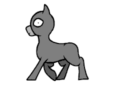Size: 1024x720 | Tagged: safe, artist:exedrus, pony, animated, base, female, frame by frame, mare, stare, staring into my soul, staring into your soul, walking