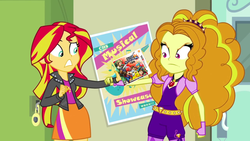 Size: 2000x1125 | Tagged: safe, edit, edited screencap, screencap, adagio dazzle, sunset shimmer, equestria girls, g4, my little pony equestria girls: rainbow rocks, female, gem, male, mario, siren gem, super smash bros., super smash bros. 4