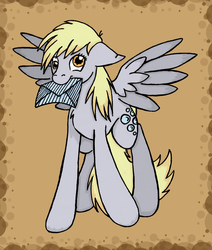 Size: 1325x1564 | Tagged: safe, artist:just-agu, derpy hooves, pegasus, pony, g4, female, mare, solo