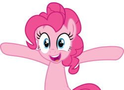 Size: 2000x1462 | Tagged: safe, artist:candy-muffin, pinkie pie, a canterlot wedding, g4, simple background, transparent background, vector