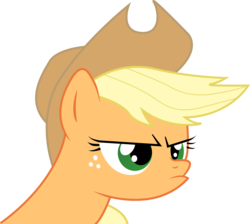 Size: 3000x2691 | Tagged: safe, artist:candy-muffin, applejack, g4, the last roundup, high res, simple background, transparent background, vector