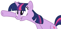 Size: 2000x953 | Tagged: safe, artist:candy-muffin, twilight sparkle, g4, my little pony: friendship is magic, too many pinkie pies, simple background, transparent background, vector