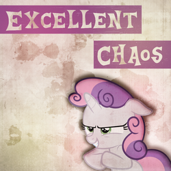 Size: 600x600 | Tagged: safe, artist:candy-muffin, sweetie belle, g4, album cover, female, solo