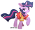 Size: 1000x860 | Tagged: safe, artist:sion, twilight sparkle, pony, unicorn, friendship is magic, g4, my little pony: friendship is magic, alternate hairstyle, bacon hair, clothes, dress, female, looking at you, raised hoof, solo, too poofy, unicorn twilight, wavy hair