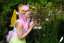 Size: 683x455 | Tagged: safe, fluttershy, human, g4, cosplay, irl, irl human, photo