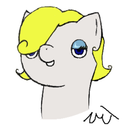 Size: 300x300 | Tagged: safe, artist:themaintagonist, oc, oc only, earth pony, pony, bust