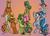 Size: 2100x1500 | Tagged: safe, artist:monakaliza, human, mudkip, torchic, treecko, humanized, pokémon, ponified, self ponidox