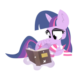 Size: 1280x1280 | Tagged: safe, artist:zvn, twilight sparkle, alicorn, pony, g4, book, clothes, female, mare, scarf, solo, twilight sparkle (alicorn)