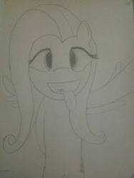 Size: 615x820 | Tagged: artist needed, safe, fluttershy, g4, female, solo