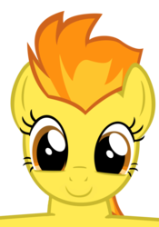 Size: 748x1069 | Tagged: safe, artist:comfydove, spitfire, pegasus, pony, bronybait, cute, cutefire, hug, looking at you, show accurate, simple background, transparent background, vector