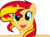 Size: 600x440 | Tagged: safe, artist:comfydove, sunset shimmer, pony, unicorn, g4, cute, female, happy, hug, looking at you, shimmerbetes, simple background, smiling, solo, transparent background, vector