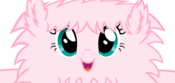Size: 1024x489 | Tagged: safe, artist:comfydove, oc, oc only, oc:fluffle puff, happy, hug, looking at you, simple background, transparent background, vector