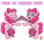 Size: 600x550 | Tagged: safe, artist:norang94, pinkie pie, ditto, g4, pokémon, self ponidox, simple background, transparent background