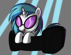 Size: 1350x1050 | Tagged: safe, artist:kloudmutt, dj pon-3, vinyl scratch, g4, female, solo