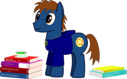 Size: 1259x786 | Tagged: safe, artist:pacificgreen, oc, oc only, earth pony, pony, book, ponysona, simple background, solo, tea, transparent background, vector