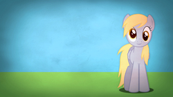 Size: 1920x1080 | Tagged: safe, artist:general mumble, derpy hooves, pegasus, pony, g4, female, mare, solo, vector, wallpaper