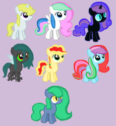 Size: 1350x1466 | Tagged: safe, artist:horseperson, oc, oc only, unnamed oc, adoptable, base used, crack shipping, female, filly, magical lesbian spawn, ms paint, offspring, parent:applejack, parent:fluttershy, parent:king sombra, parent:nightmare moon, parent:prince blueblood, parent:princess cadance, parent:princess celestia, parent:queen chrysalis, parent:rainbow dash, parent:shining armor, parent:sunset shimmer, parent:trixie, parents:appleshimmer, parents:bluetrix, parents:chrysombra, parents:flutterdash, parents:nightmaredance, simple background
