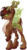 Size: 814x1500 | Tagged: safe, artist:blackfreya, changeling, deer, hybrid, brown changeling, simple background, solo, transparent background