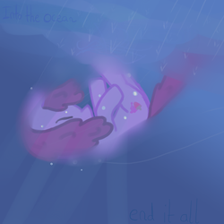 Size: 1080x1080 | Tagged: safe, artist:epicplatypus, berry punch, berryshine, earth pony, pony, g4, drowning, eyes closed, female, mare, solo, underwater