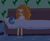 Size: 3992x3308 | Tagged: safe, artist:mit-boy, adagio dazzle, sonata dusk, equestria girls, g4, clothes, cute, daaaaaaaaaaaw, dark, duo, female, heartwarming, high res, lesbian, mamadagio, ship:sonagio, shipping, sisters, sleeping, slippers, vector