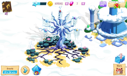 Size: 800x480 | Tagged: safe, gameloft, tree of harmony, g4, my little pony: magic princess, game screencap