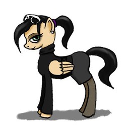 Size: 306x306 | Tagged: safe, clothes, ponified, saints row, saints row the third, viola dewynter