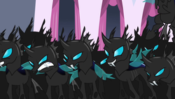 Size: 1280x720 | Tagged: safe, screencap, changeling, a canterlot wedding, g4, solo