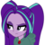 Size: 870x869 | Tagged: safe, artist:partypievt, aria blaze, equestria girls, g4, clothes, female, gem, hoodie, simple background, siren gem, solo, transparent background