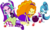 Size: 5890x3573 | Tagged: safe, artist:vaniaeditors, adagio dazzle, aria blaze, sonata dusk, equestria girls, g4, my little pony equestria girls: rainbow rocks, armpits, arms in the air, clothes, defeated, gem, hands in the air, legs, pendant, raised arms, shattered gems, simple background, siren gem, skirt, sleeveless, the dazzlings, transparent background, trio, vector