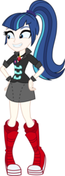 Size: 400x1076 | Tagged: safe, artist:alkonium, artist:nano23823, shining armor, sonata dusk, equestria girls, g4, clothes, clothes swap, gleaming shield, high ponytail, long hair, palette swap, ponytail, recolor, rule 63, shining sonata, simple background, skirt, smiling, solo, transparent background, vector