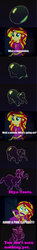 Size: 904x6183 | Tagged: safe, sunset shimmer, equestria girls, g4, bubble, dumbo, exploitable meme, pink elephant, sunset screamer, transformation