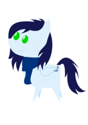Size: 744x1052 | Tagged: safe, artist:longct18, soarin', g4, clothes, pointy ponies, scarf