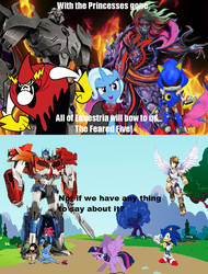 Size: 648x854 | Tagged: source needed, safe, trixie, twilight sparkle, alicorn, pony, zbornak, g4, crossover, everyone steals tirek's meme, exploitable meme, female, hades, kid icarus, kid icarus: uprising, lord hater, male, mare, megatron, meme, metal sonic, optimus prime, pit (kid icarus), sonic the hedgehog, sonic the hedgehog (series), sylvia (wander over yonder), transformers, twilight sparkle (alicorn), wander (wander over yonder), wander over yonder, you tried