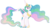 Size: 2122x1197 | Tagged: safe, artist:starryoak, princess celestia, alicorn, pony, g4, ethereal mane, female, hoof shoes, leonine tail, simple background, solo, starry mane, transparent background, unshorn fetlocks