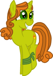 Size: 561x800 | Tagged: safe, artist:starryoak, pony, unicorn, izzy (total drama island), ponified, simple background, solo, total drama island, transparent background