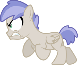 Size: 985x824 | Tagged: safe, artist:starryoak, artist:xteysockies, oc, oc only, oc:little lance, pegasus, pony, angry, offspring, parent:strike, parent:tornado bolt, parents:strikebolt, simple background, solo, transparent background