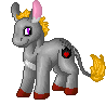 Size: 98x97 | Tagged: safe, artist:ivan donkey, oc, oc only, donkey, pixel art, sprite