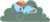 Size: 6940x3034 | Tagged: dead source, safe, artist:birdalliance, rainbow dash, pegasus, pony, g4, absurd resolution, cloud, cute, dashabetes, depressed, female, fetal position, mare, sad, simple background, solo, stormcloud, transparent background, vector