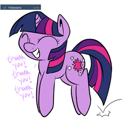 Size: 650x660 | Tagged: safe, artist:lustrous-dreams, twilight sparkle, ask filly twilight, g4, ask, eyes closed, female, filly, solo, tumblr, younger