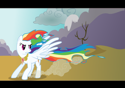 Size: 2560x1800 | Tagged: safe, artist:pageturner1988, rainbow dash, g4, female, solo, super rainbow dash