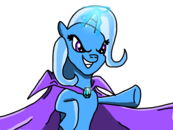 Size: 1200x900 | Tagged: safe, artist:shadoweco, trixie, pony, unicorn, g4, female, grin, mare, solo