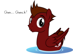 Size: 1280x940 | Tagged: safe, artist:outlawedtofu, oc, oc only, oc:mach, duck pony, pegasus, pony, fallout equestria, fallout equestria: outlaw, male, simple background, solo, stallion, transparent background, vector