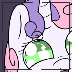 Size: 2000x2000 | Tagged: safe, artist:doggonepony, sweetie belle, g4, camera, camera shot, close-up, cute, diabetes, diasweetes, female, high res, solo