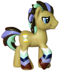 Size: 766x906 | Tagged: safe, doctor whooves, time turner, g4, blind bag, irl, photo, rainbow power, rainbow power-ified, toy