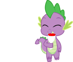 Size: 5703x4849 | Tagged: safe, artist:astroanimations, spike, g4, absurd resolution, bouquet, rose