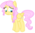 Size: 692x646 | Tagged: dead source, safe, artist:iamallyballybee, fluttershy, g4, butterscotch, margarine, rule 63, rule 63'd rule 63