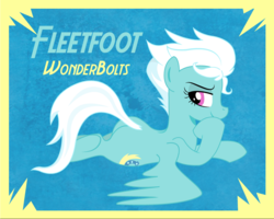 Size: 953x763 | Tagged: safe, fleetfoot, pegasus, pony, g4, ask, bedroom eyes, butt, female, flank, plot, prone, solo, tumblr, wonderbolts