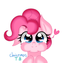 Size: 5000x5000 | Tagged: safe, artist:korchristmas, pinkie pie, earth pony, pony, g4, absurd resolution, cute, female, puffy cheeks, simple background, solo, transparent background